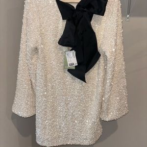 H&M hard to get sequin bow dress